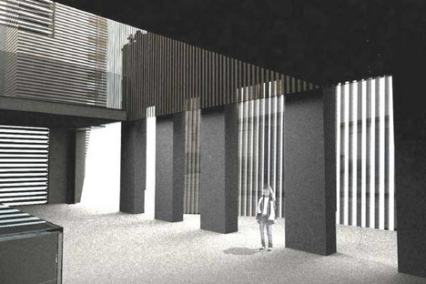 Inside the cultural centre