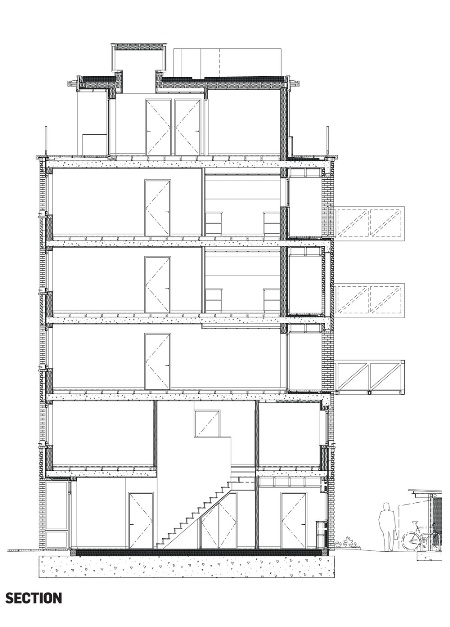 Peabody Avenue social housing in Pimlico by Haworth Tompkins