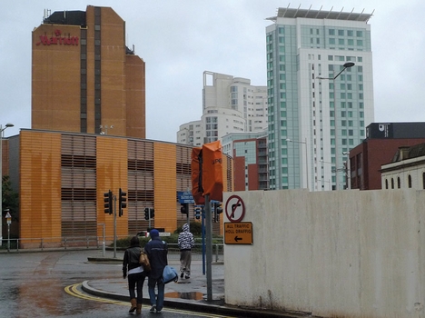 Holder Mathias’s Altolusso towers and JR Smart’s Meridian Gate.
