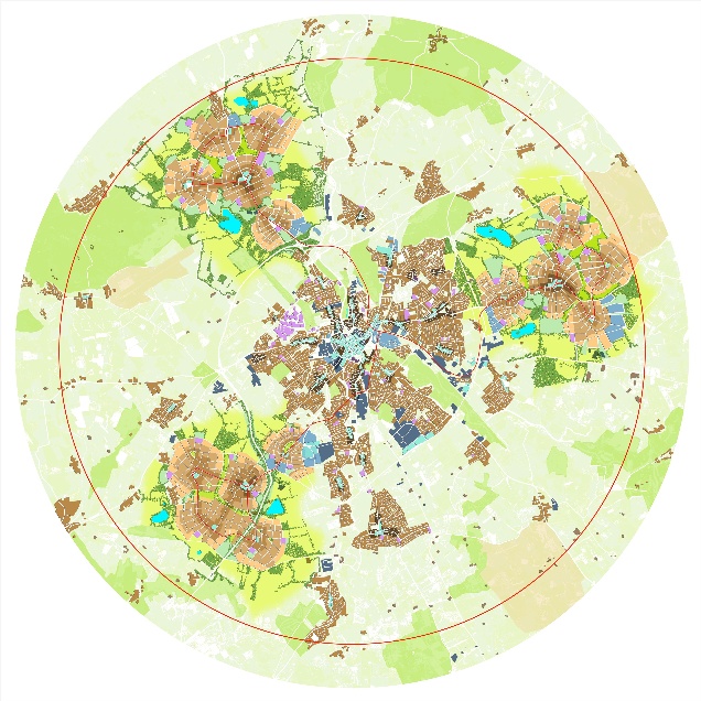 Urbed's Uxcester garden city plan