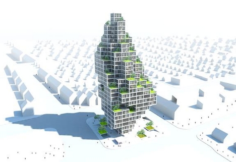 MVRDV/Adept high rise residential design