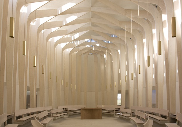 Bishop Edward King Chapel by Niall McLaughlin Architects