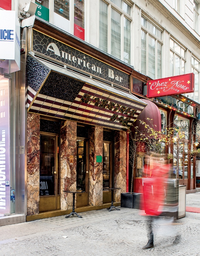 Sean Griffiths' inspiration the American Bar in Vienna by Adolf Loos