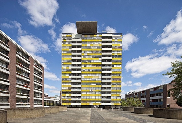 Great Arthur House before the alterations had begun