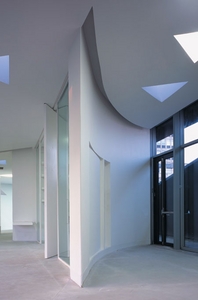 View from the entrance lobby.