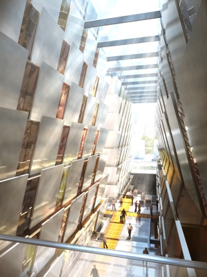 Heathrow Hotel Interior - Foster + Partners