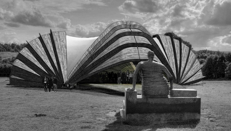 Shed KM was one of the five original shortlisted firms in the pavilion competition.