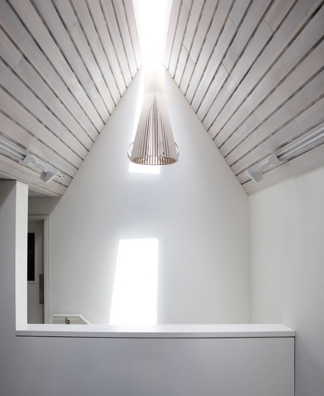 Aluminium-framed rooflight.