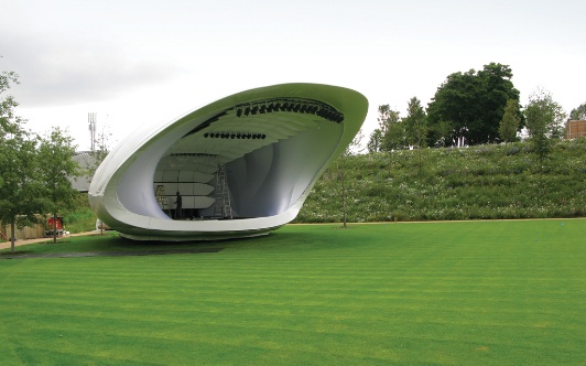 Soundforms stage by BFLS Architects