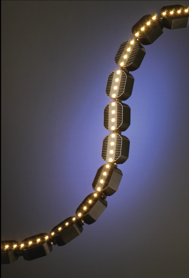 Radiant LED linear system.