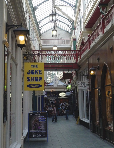 Castle Arcade, 1987.