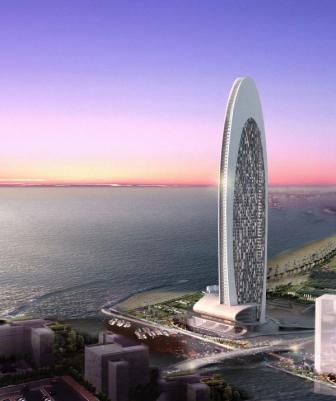 Atkins Beach Views Hotel Dubai Building Architecture