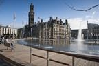 A 4,000sq m mirror pool is central to the 2.4ha public space