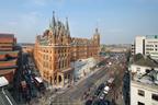 Refurbished St Pancras hotel in London.