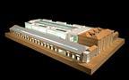 Model of Stanton Williams' refurbishment project at Central Saint Martins 