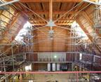Perfect pitch: a high pitched roof has volume for good acoustics.