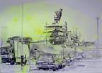 Aberdeen Harbour is a mass of constant activity organically connected to the life of the city