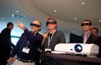 Bentley’s visualisation guru and a couple of users in 3D glasses at the BE Inspired  conference in Amsterdam last month.