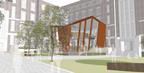 Burwell Deakins' Queen's University Belfast pavilion