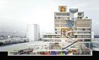 Birmingham Library 3D cutaway section