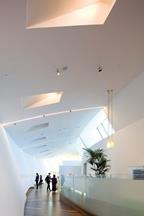 BDP Lighting’s scheme for Rafael Viñoly’s Firstsite gallery in Colchester.