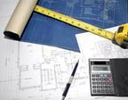 Architect's drawing board.