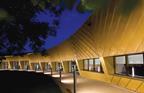 Exterior lighting at Viñoly’s Firstsite in Colchester.
