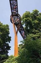 The Tree Top Walkway at Kew Gardens.