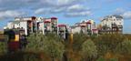 Millennium Village housing by Ralph Erskine and Hunt Thompson.