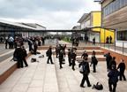 The courtyard between the wings could have had a richer spatial quality.