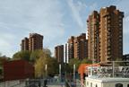 All of the flats have balconies offering river and parkland views that the wealthy pay substantial sums for on the other side of the Thames.