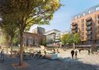 Sheppard Robson’s proposed public square.