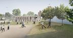 The Applied Learning Centre is designed as a building in the round and is partly embedded in the landscape.