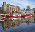 York's historic riverfront Guildhall complex