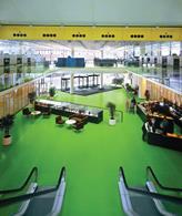 Rubber flooring by Nora in Foster & Partners’ Willis Corroon building.