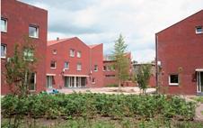 A scheme for 45 homes in the 1930s Dichterswijk neighbourhood  in Utrecht, The Netherlands, is under construction.
