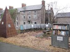 Outdoor cinema bookshop