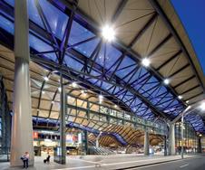 Southern Cross Station in Melbourne.