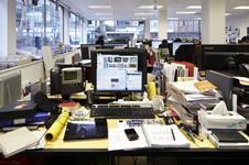 Ken Shuttleworth's desk