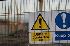 Danger: construction site