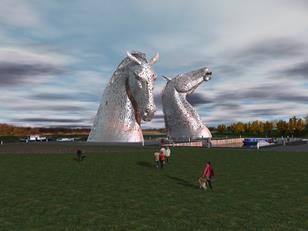 Keplies scuplture, Scotland