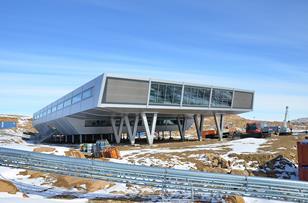 National Centre for Antarctic and Ocean Research by bof Architekten