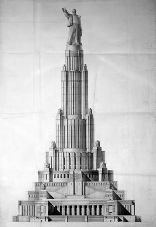 Palace of the Soviets elevation