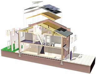 Penoyre & Prasad has introduced sustainable technologies to key areas of this 1990s terraced house in east London