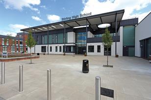 At Stirling High School, completed in 2008, JM Architects specified Sika Sarnafil’s single-ply roofing membrane.