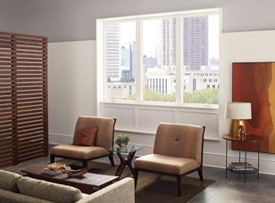 Windows made of composite materials are strong and durable.