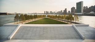 Franklin D. Roosevelt Four Freedoms Park by Louis Kahn