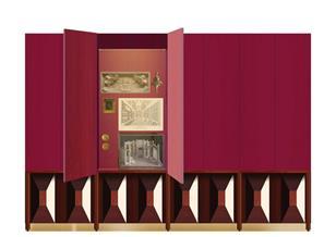 Caruso St John's Wunderkammer display cabinet for the Soane Museum.
