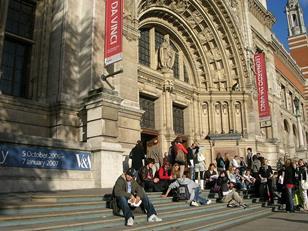 The Victorian and Albert Museum in London