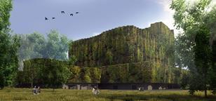 Alejandro Zaera-Polo Architecture's (AZPA) proposal to transform a power plant in the German town of Wedel, near Hamburg.